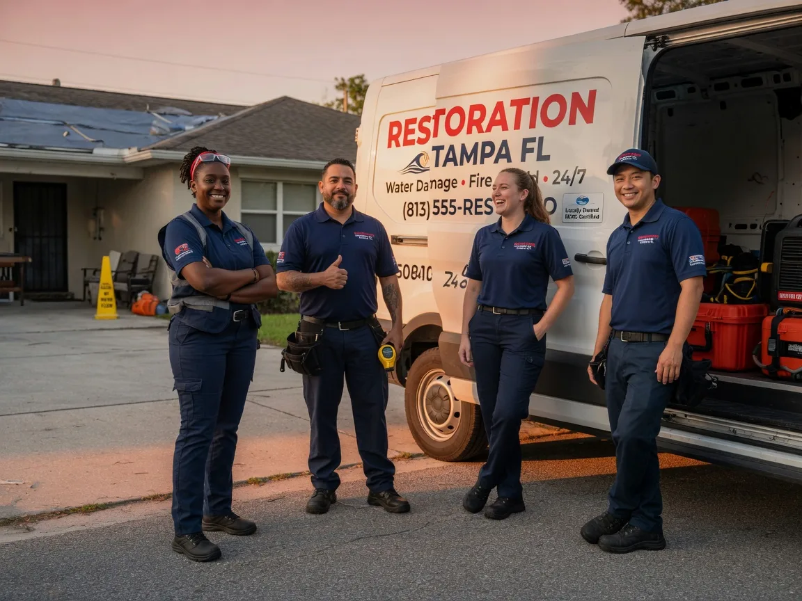 Water Damage Restoration company in Fairfield, CA